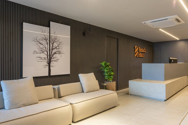 Vista Frente Mar Incrível, Varanda e Melhor Localização