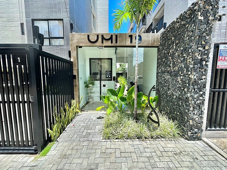 Apto 200m Praia – área de lazer incrível!
