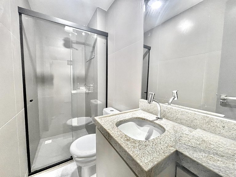 Vista Frente Mar Incrível, Varanda e Melhor Localização