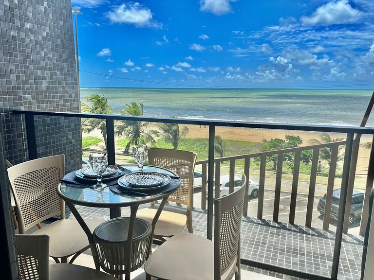 Vista Frente Mar Incrível, Varanda Melhor Localização
