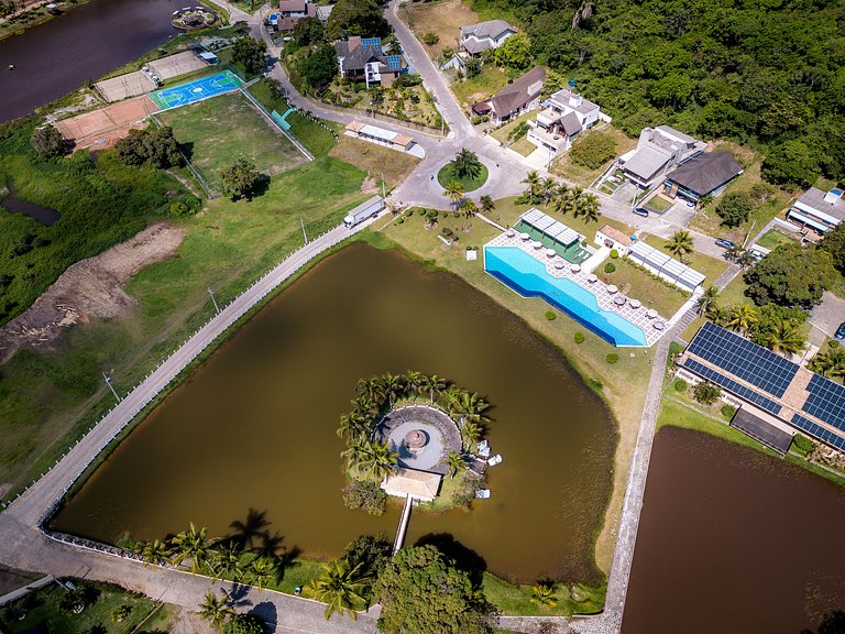 Refúgio Completo c/ Piscina aquecida no Águas da Serra