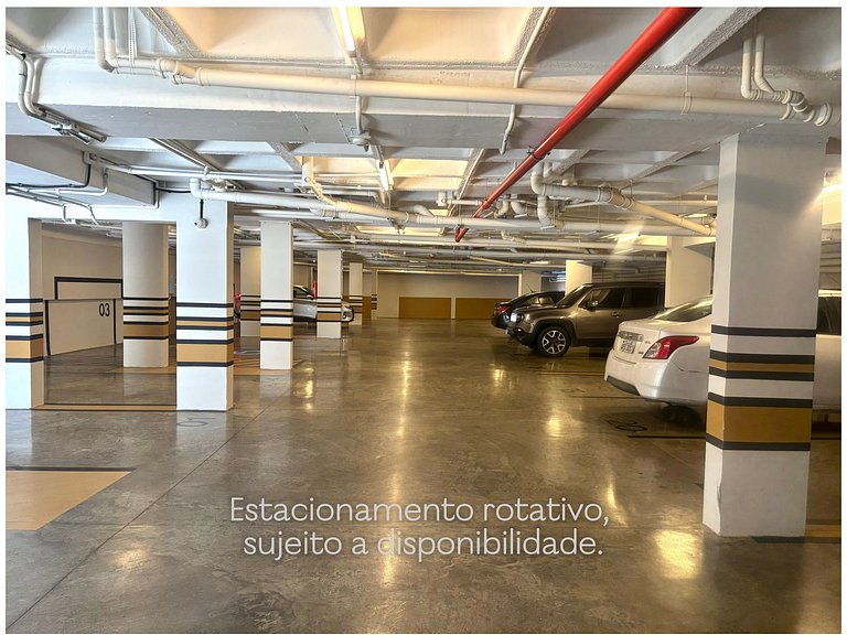 Estúdio c/ Terraço | Beira Mar c/ Piscina