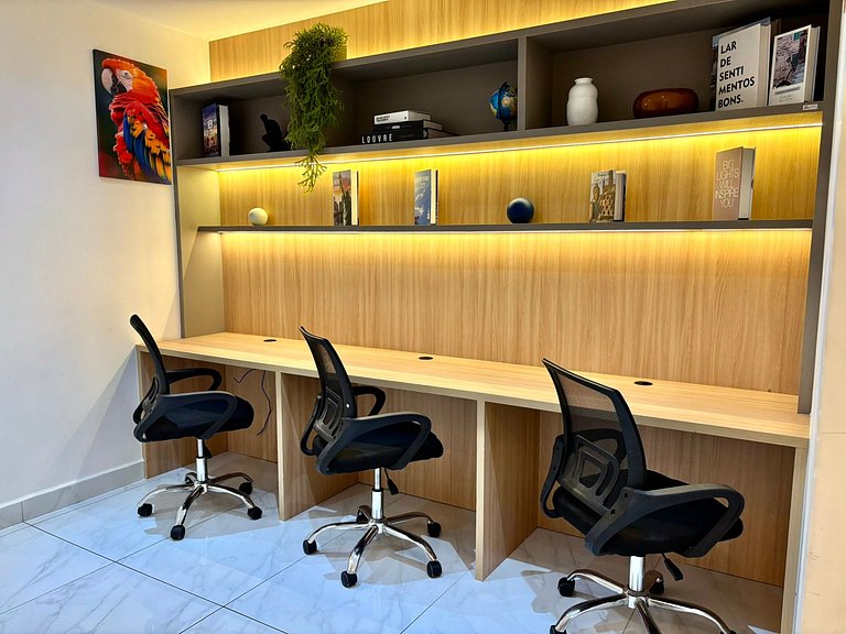 Apto Vista Incrível – Piscina c/ Cenário Paraíso