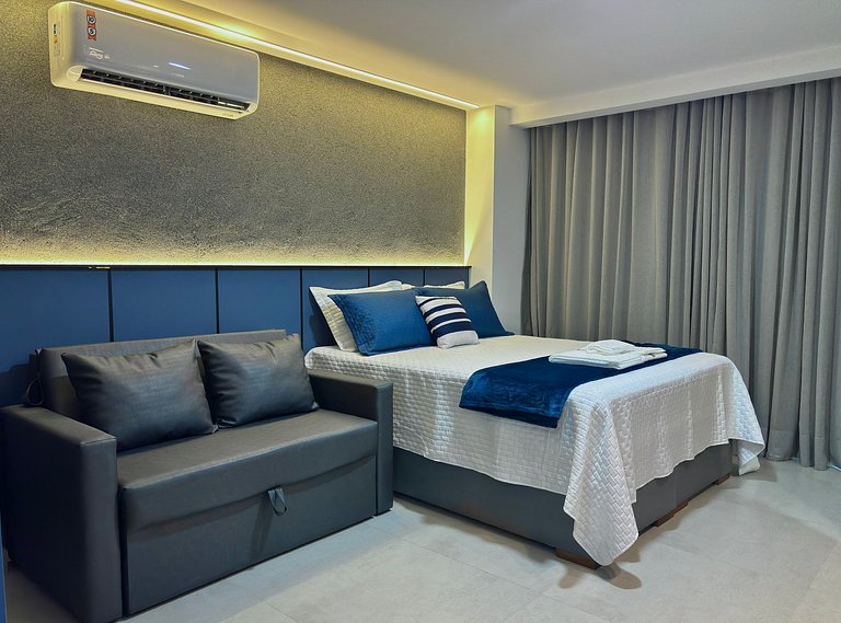 Completo | Praia a 120 Metros | Piscina Incrível