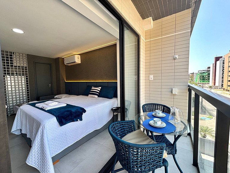 Completo | Praia a 120 Metros | Piscina Incrível