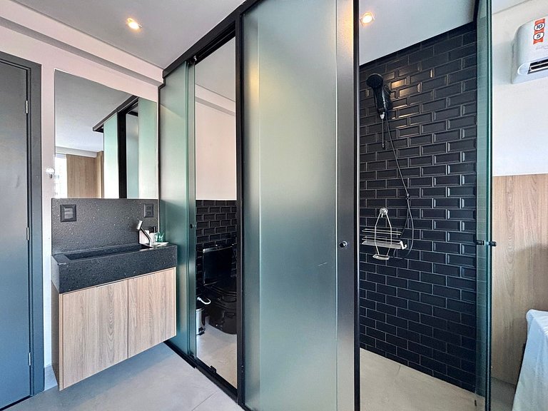 Studio moderno a 70m da praia | Get By Side