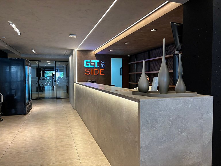 Studio a 70 m da praia | Get By Side by Refúgio Hospedagens