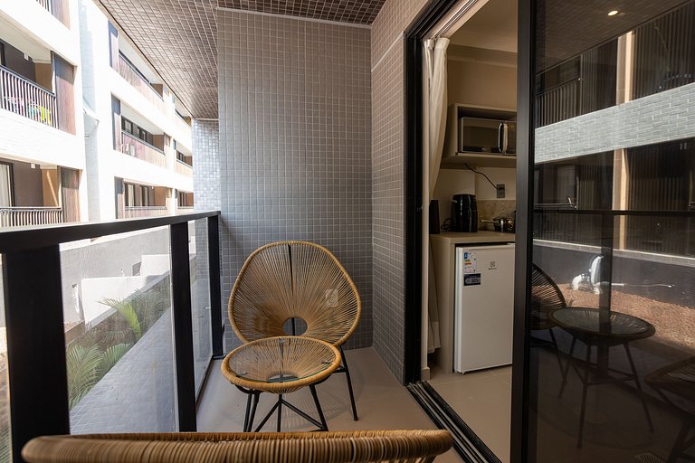 Beira-mar | Varanda | Ótima Localização | Wi-fi