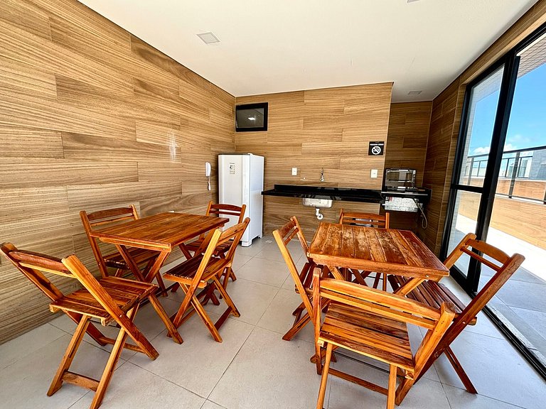 Completo | Perto da Praia | Academia | Piscina