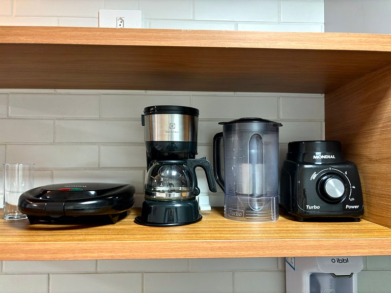 Completo | Perto da Praia | Academia | Piscina