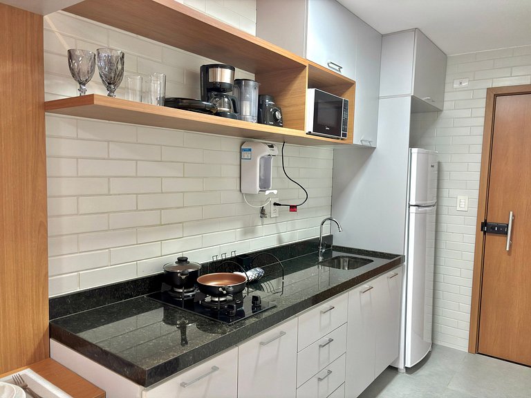 Completo | Perto da Praia | Academia | Piscina