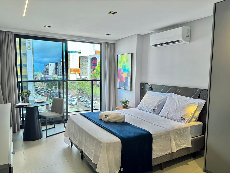 Refúgio Completo | 200 m da Praia | Área Turística