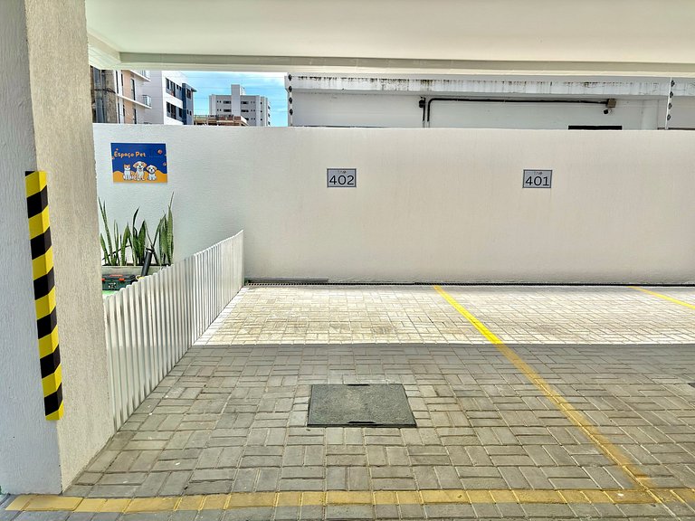 Completo | Perto da Praia | Vaga Privada | Piscina