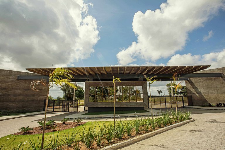 Refúgio charmoso cercada por verde