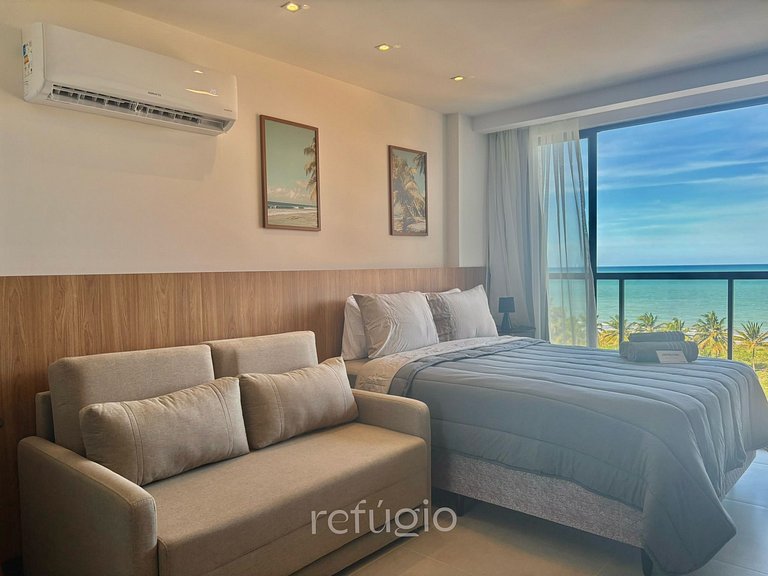 Apartamento com vista espetacular do mar