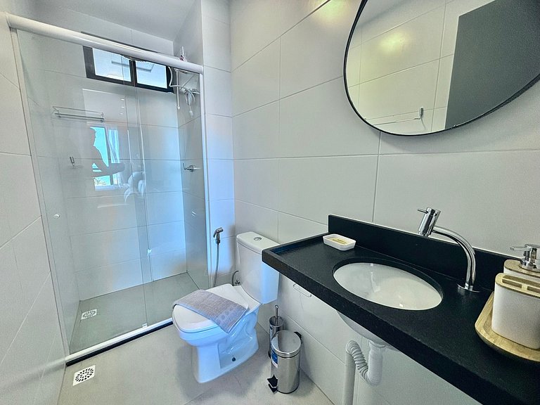 Apartamento com vista espetacular do mar