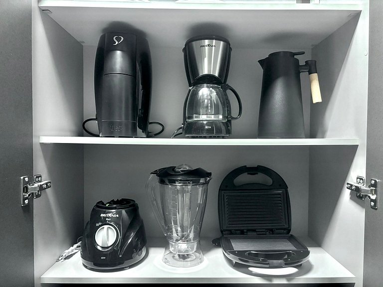 Apartamento com vista espetacular do mar