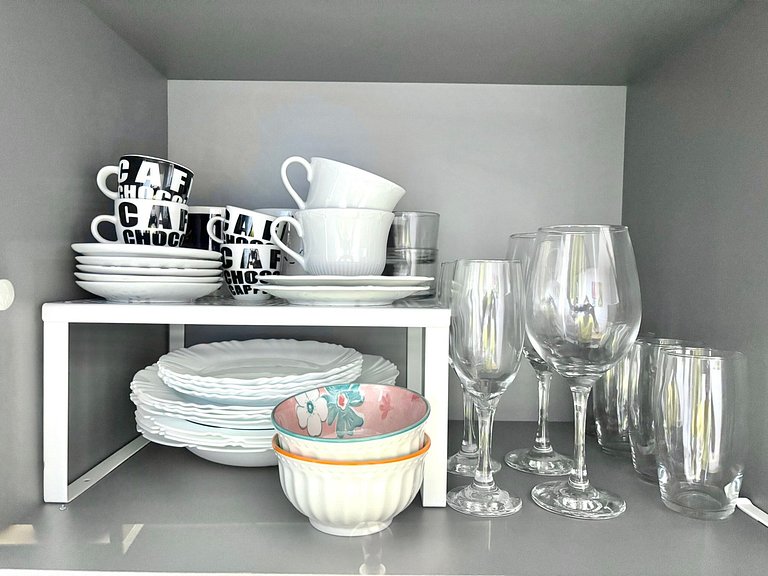 Vista Mar Incrível + Varanda | 200m da Praia