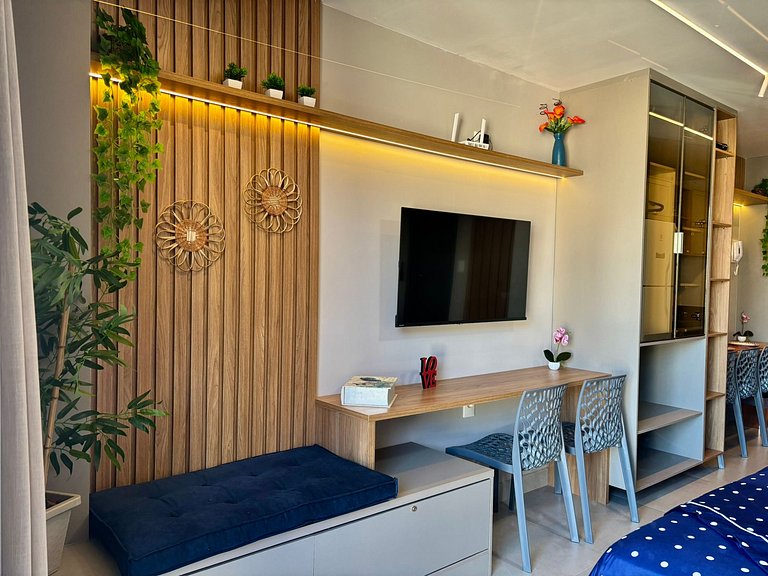 Refúgio Perfeito – Praia a 120 Metros!