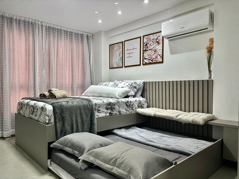 Conforto Total a 120m da Praia