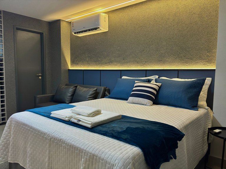 Completo | Praia a 120 Metros | Piscina Incrível