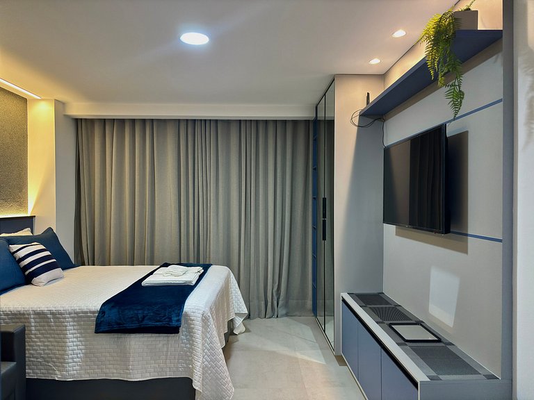 Completo | Praia a 120 Metros | Piscina Incrível