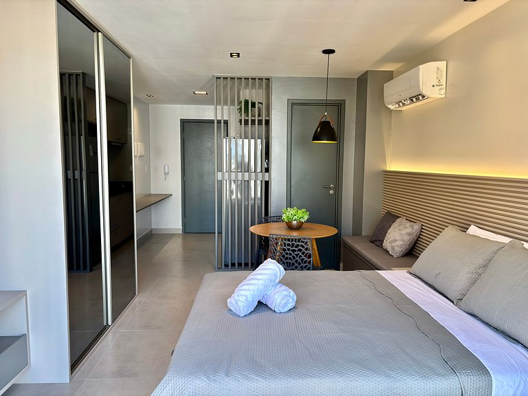 Perfeito | Piscina c/ Vista | 120m da Praia