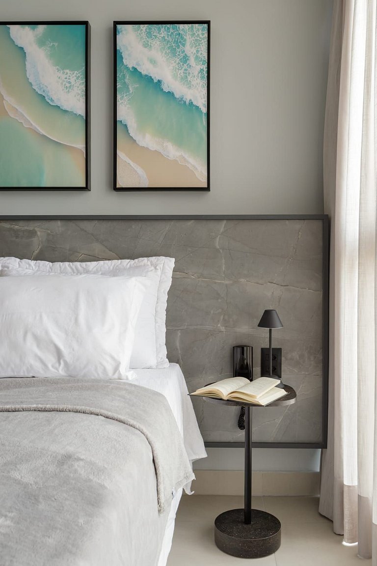 Studio Perfeito | Beira-Mar + Piscina Panorâmica