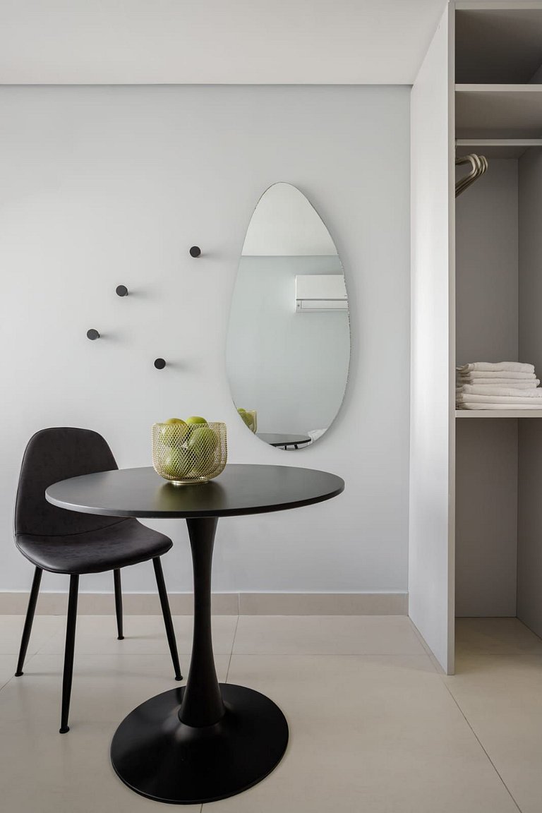 Studio Perfeito | Beira-Mar + Piscina Panorâmica