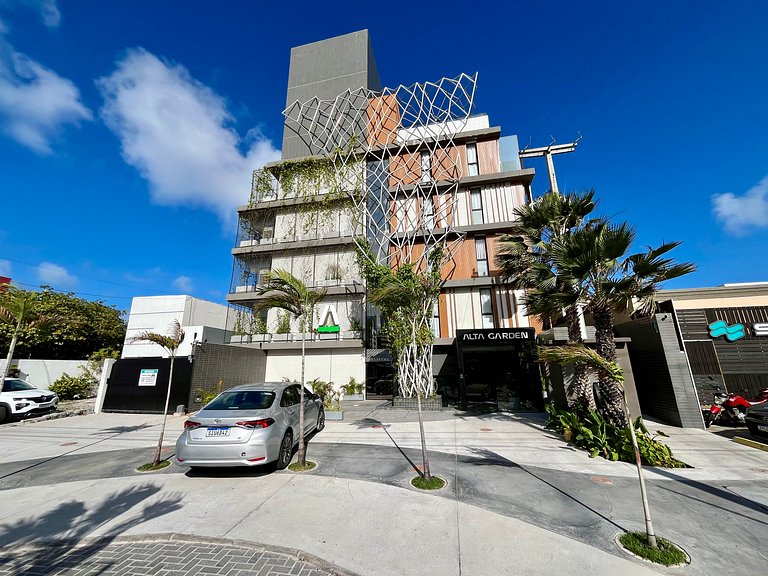 Studio Perfeito | Beira-Mar + Piscina Panorâmica