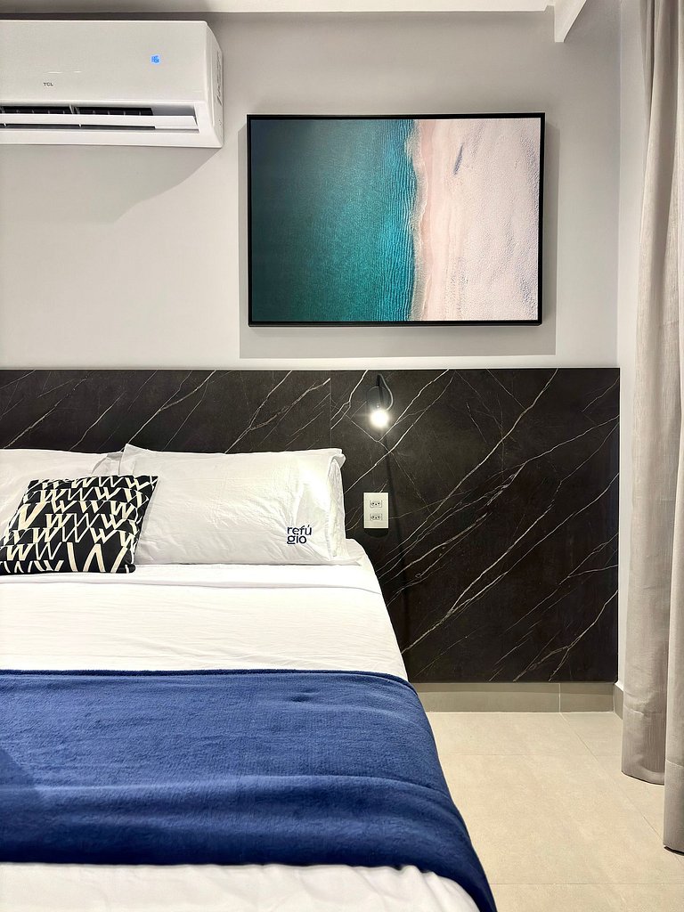 Conforto | Vista | 200m da Praia | Área Turística