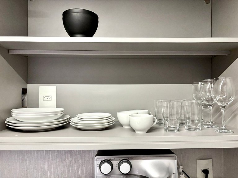 Conforto | Vista | 200m da Praia | Área Turística