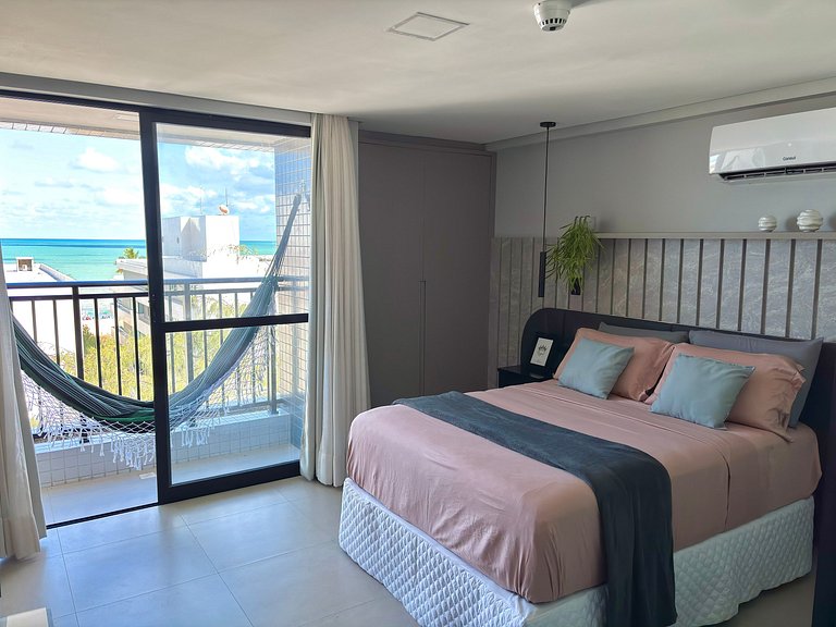 Studio Vista Mar e varanda |70m da praia - Get One