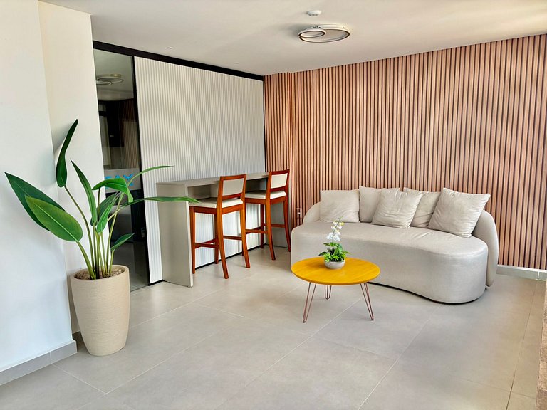 Studio 103 Caribessa | 200m da praia | Jacuzzi privativa
