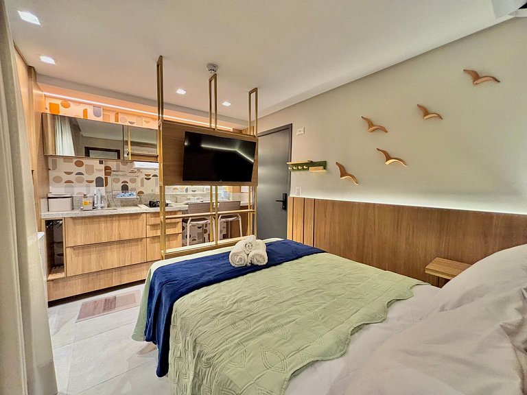 Studio 302 Caribessa | 200m da praia | Stay Jardim