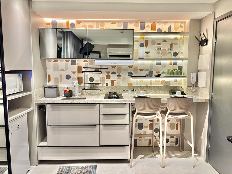 Studio 303 Caribessa | 200m da praia | Stay Jardim