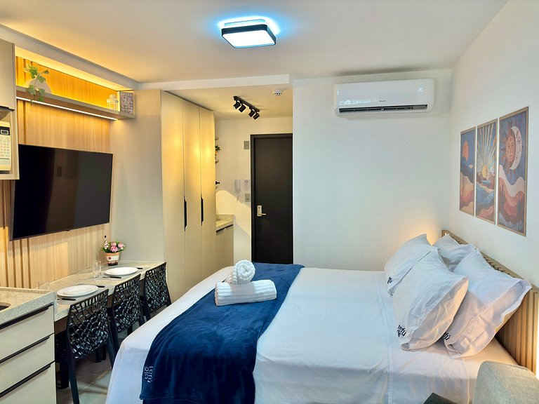 Beira-mar | Completo | Varanda | Localização