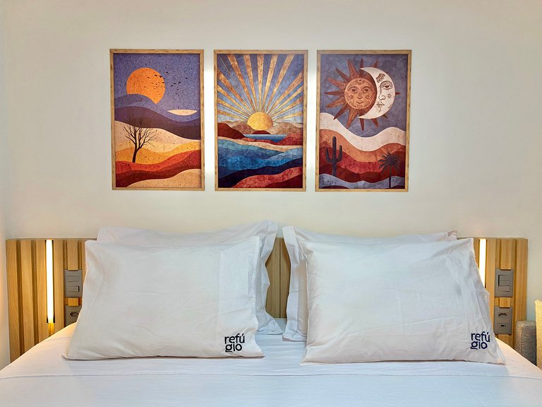 Beira-mar | Completo | Varanda | Localização