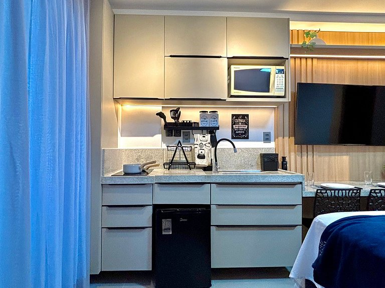 Beira-mar | Completo | Varanda | Localização