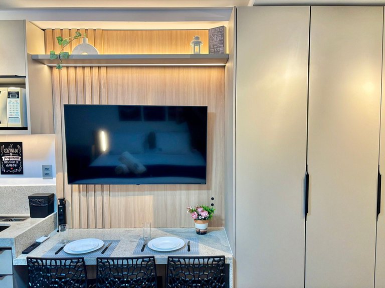 Beira-mar | Completo | Varanda | Localização