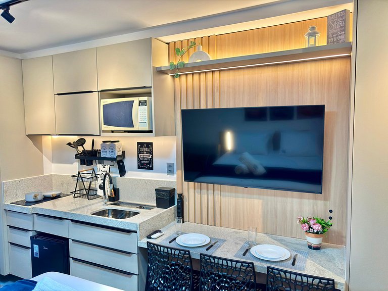 Beira-mar | Completo | Varanda | Localização