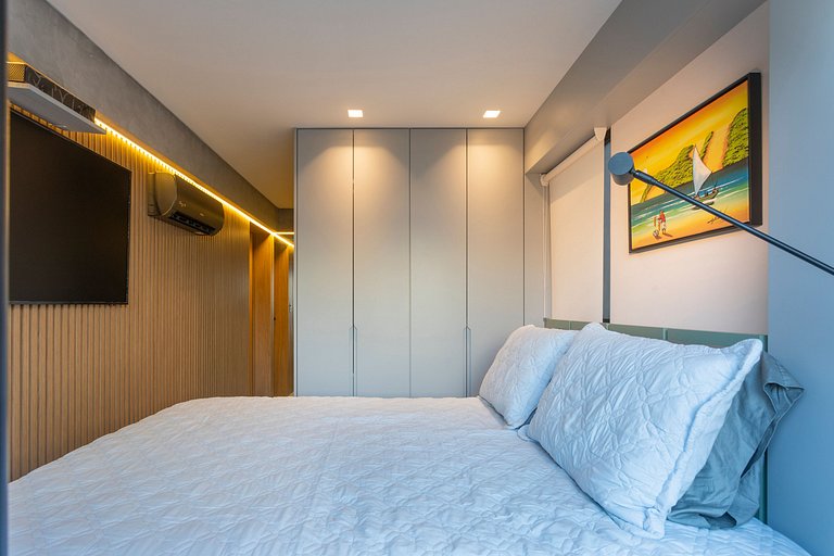 Refúgio Alto Padrão | Luxo | Vista Mar | Varanda