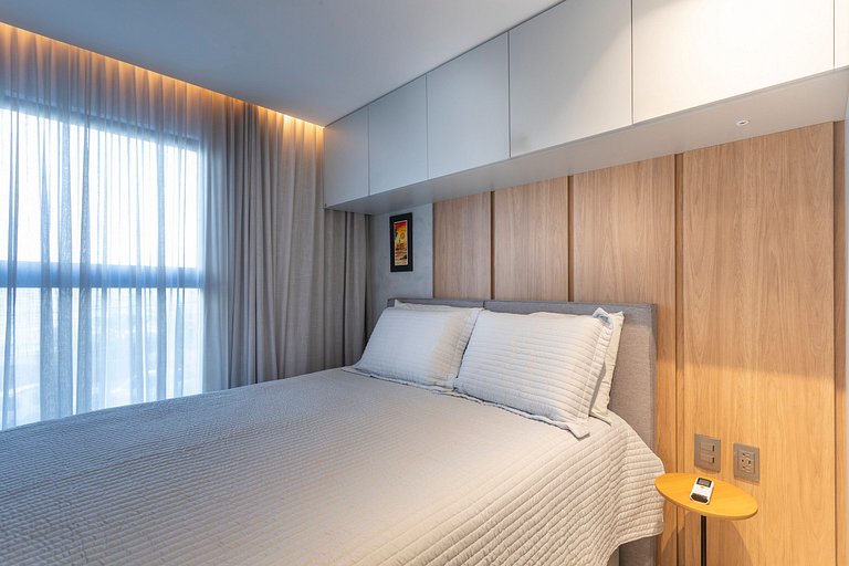 Refúgio Alto Padrão | Luxo | Vista Mar | Varanda