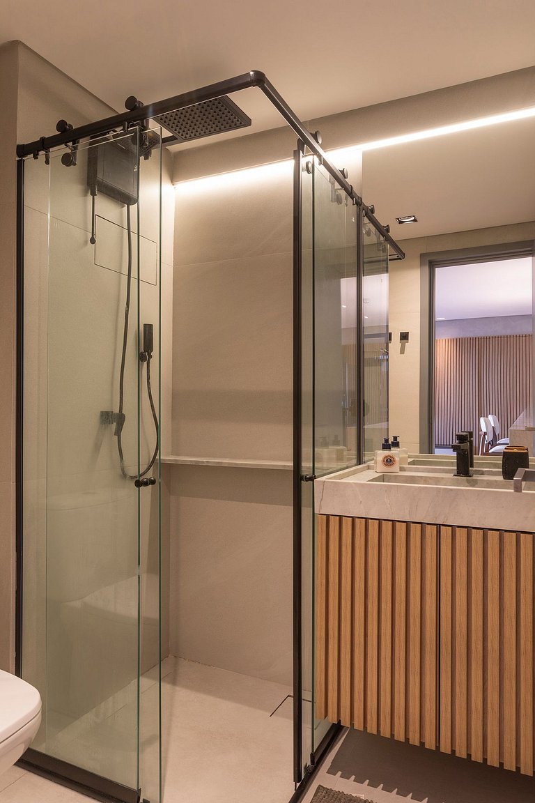 Refúgio Alto Padrão | Luxo | Vista Mar | Varanda