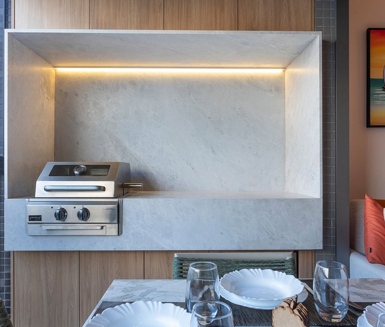 Refúgio Alto Padrão | Luxo | Vista Mar | Varanda