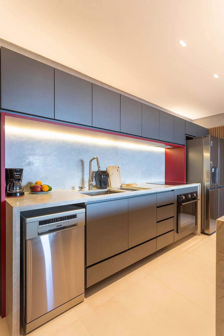 Refúgio Alto Padrão | Luxo | Vista Mar | Varanda