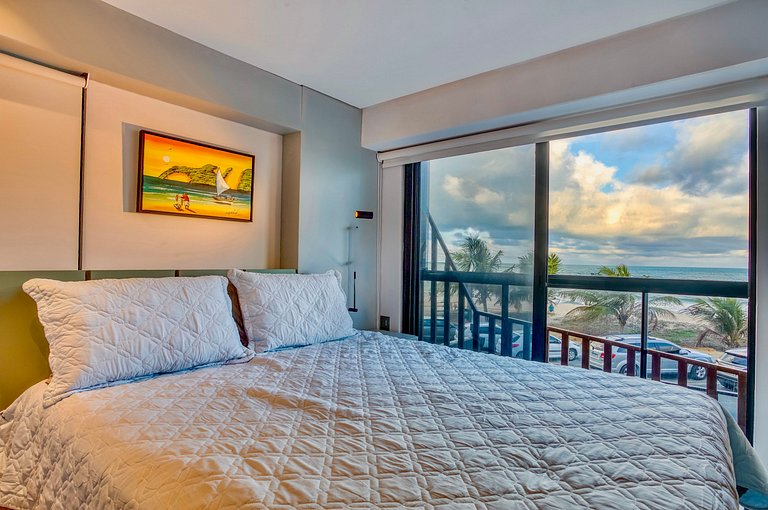 Refúgio Alto Padrão | Luxo | Vista Mar | Varanda