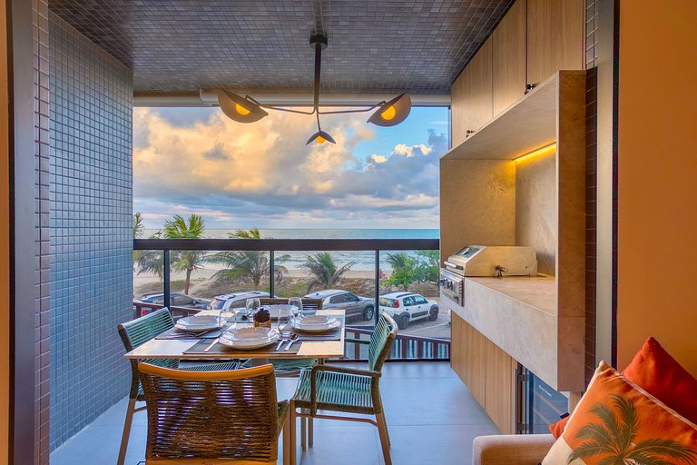 Refúgio Alto Padrão | Luxo | Vista Mar | Varanda