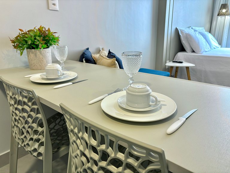 Perfeito | Piscina c/ Vista | 120m da Praia