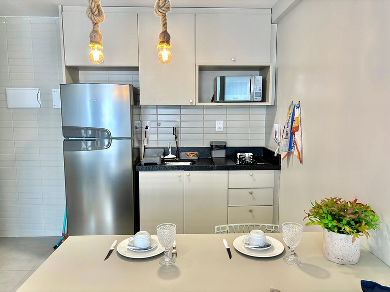 Perfeito | Piscina c/ Vista | 120m da Praia